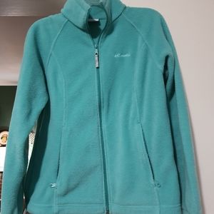 Columbia zipup fleece